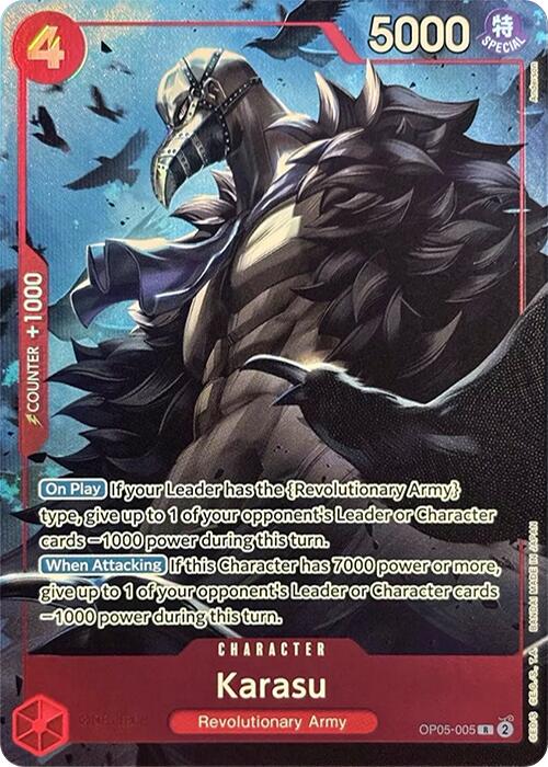 one piece card game premium card collection -best selection vol.2- Karasu (Premium Card Collection -Best Selection Vol. 2-) (OP05-005) [O –  Troll Aus PTY LTD
