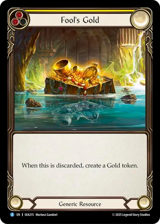 Image for Fool's Gold (SEA215) (High Seas) - Flesh and Blood TCG