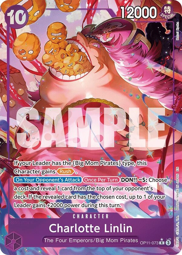 Charlotte Linlin (Alternate Art) (OP11-073) (A Fist of Divine Speed)