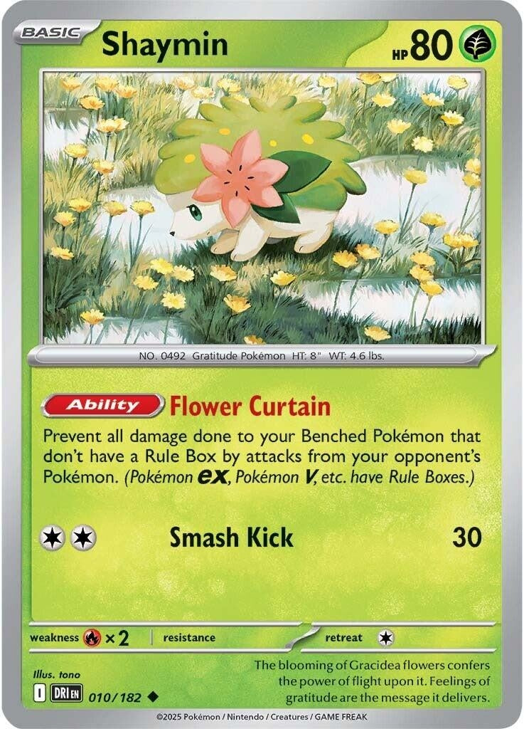 Shaymin (010/182) (SV10: Destined Rivals)