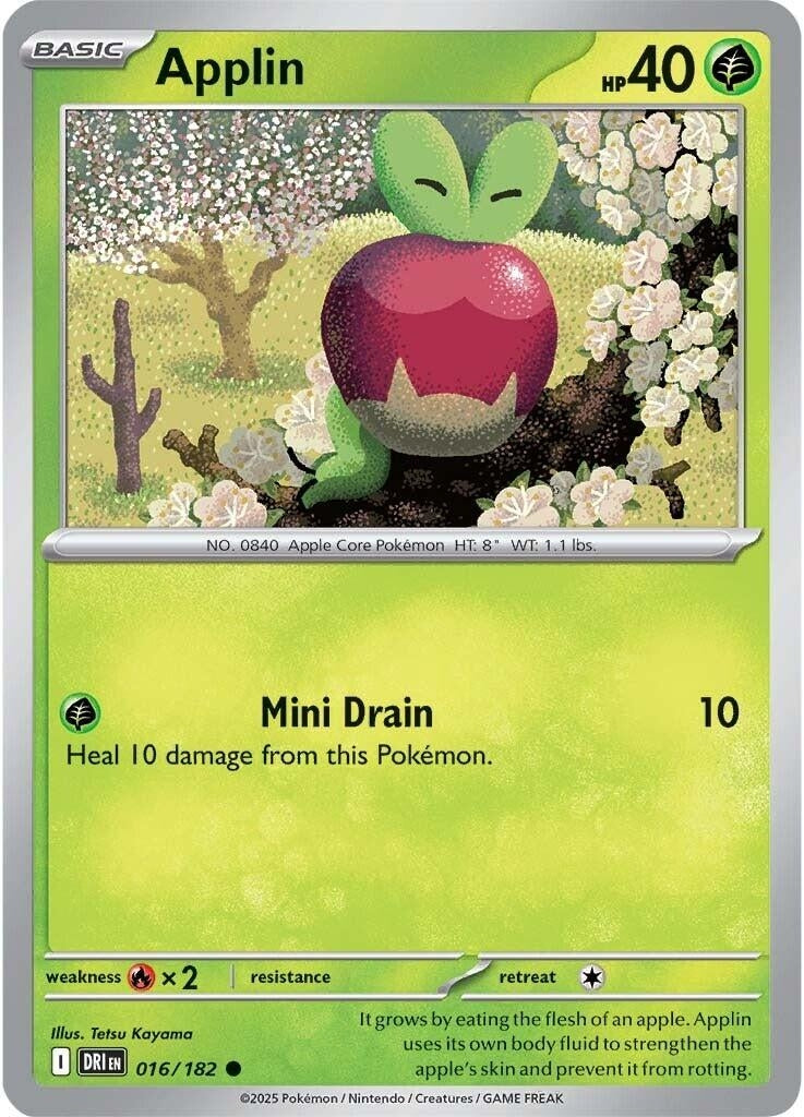 Applin (016/182) (SV10: Destined Rivals)