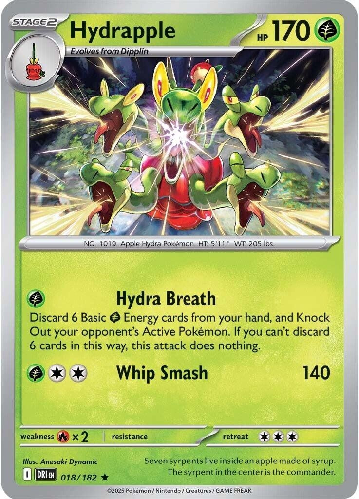 Hydrapple (018/182) (SV10: Destined Rivals)