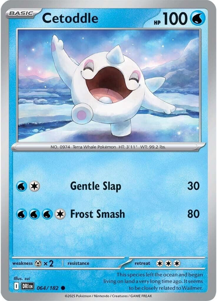 Cetoddle (064/182) (SV10: Destined Rivals)