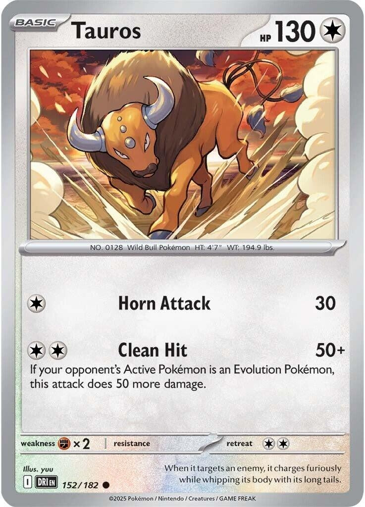 Tauros (152/182) (SV10: Destined Rivals)