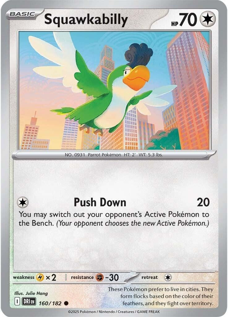 Squawkabilly (160/182) (SV10: Destined Rivals)
