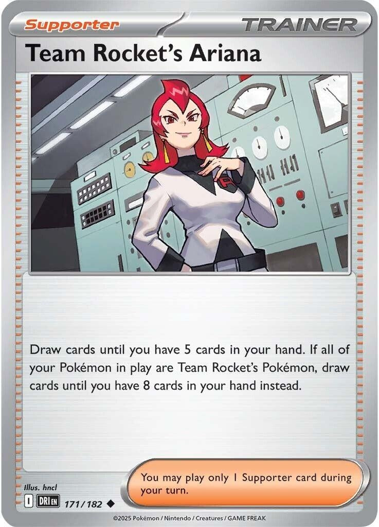 Team Rocket's Ariana (171/182) (SV10: Destined Rivals)