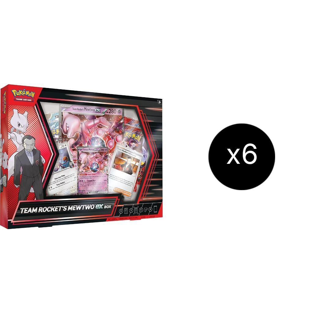 Team Rocket's Mewtwo ex Box Case
