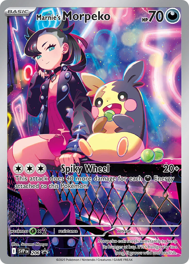 Marnie’s Morpeko (206) (SV: Scarlet & Violet Promo Cards)