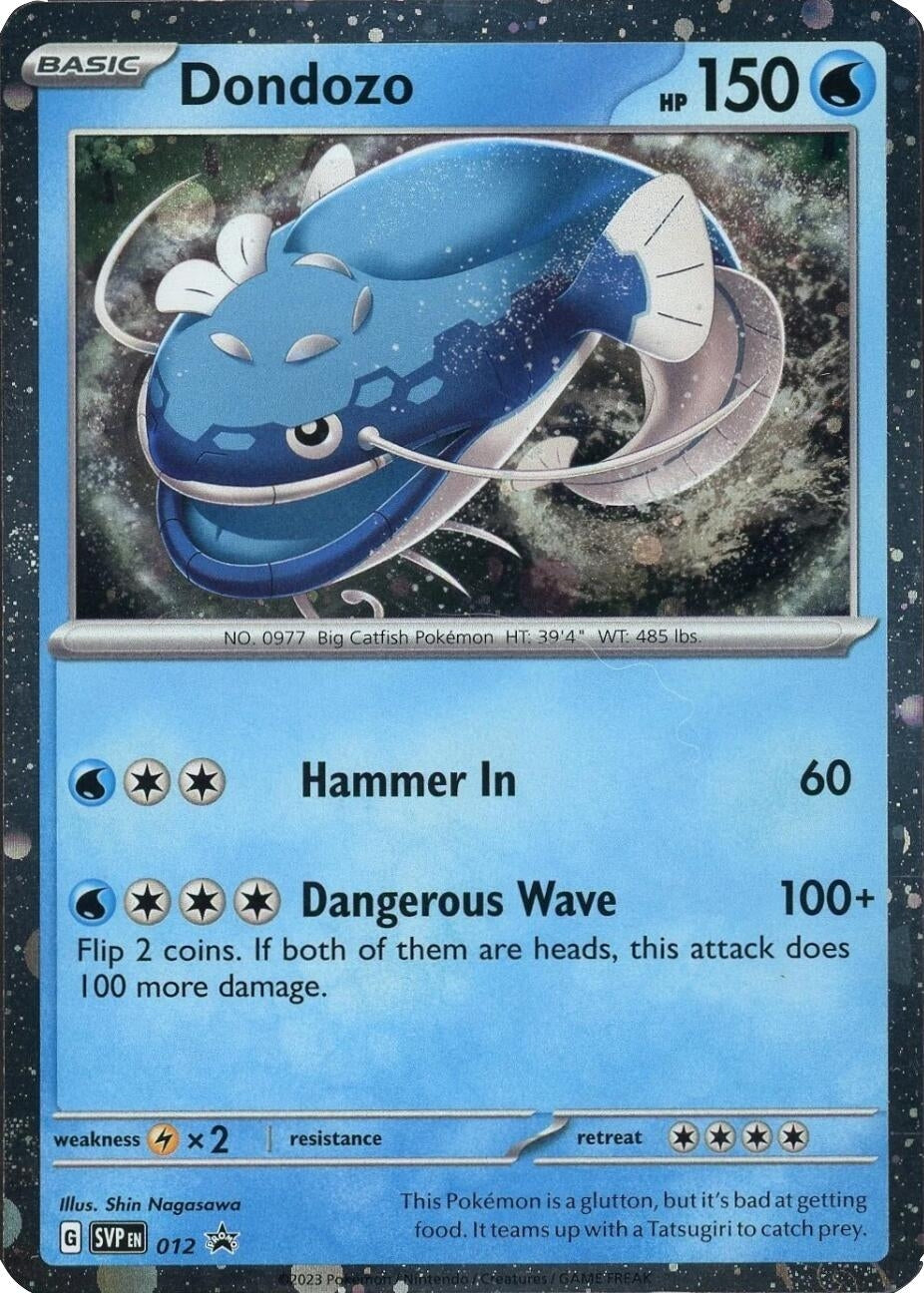 Image for Dondozo - 012 (Cosmos Holofoil) (012) (SV: Scarlet & Violet Promo Cards) - Pokemon
