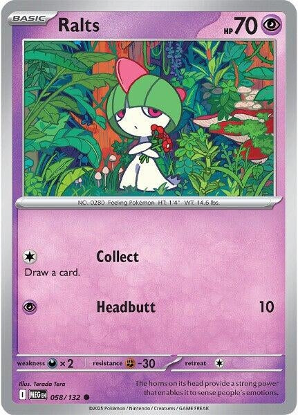 Ralts (058/132) (ME01: Mega Evolution)