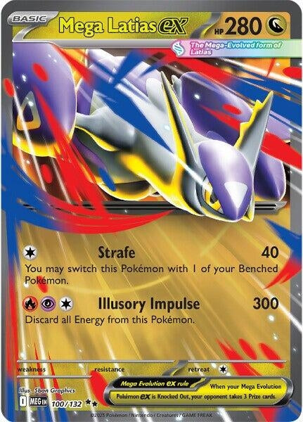 Mega Latias ex (100/132) (ME01: Mega Evolution)