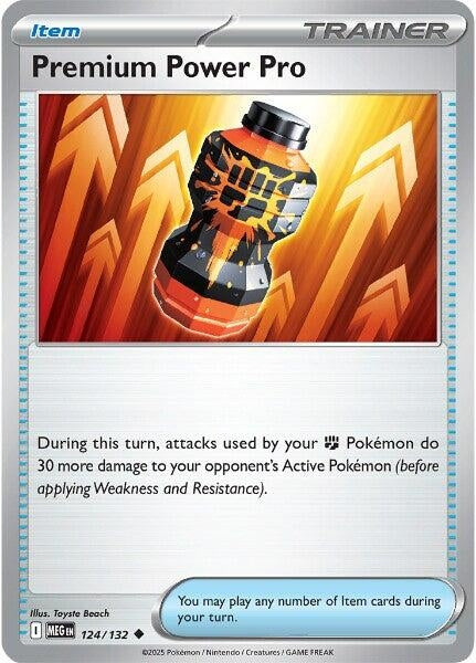 Premium Power Pro (124/132) (ME01: Mega Evolution)