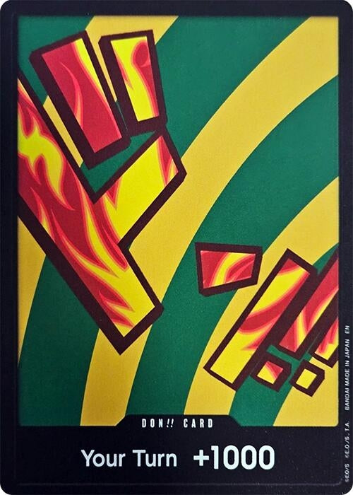 DON!! Card (Hannyabal) (Premium Booster -The Best- Vol. 2)