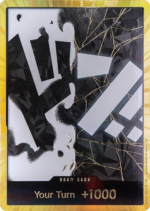 DON!! Card (Teach) (Gold) (Premium Booster -The Best- Vol. 2)