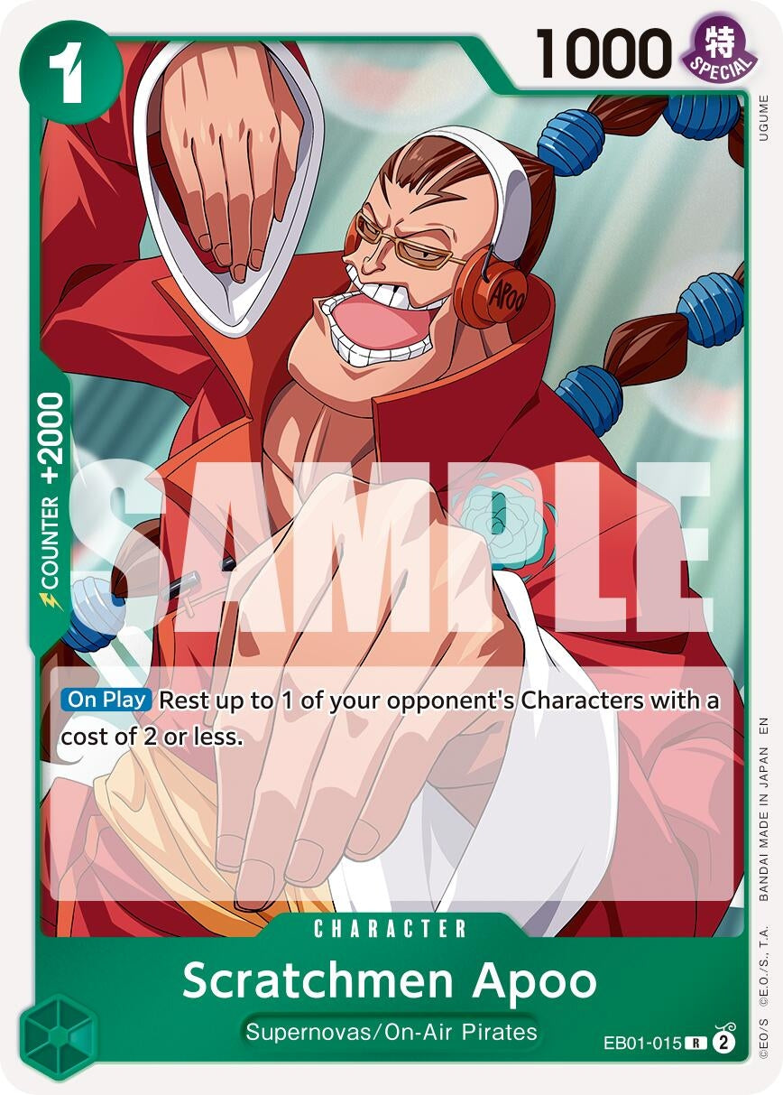 Scratchmen Apoo - EB01-015 (Reprint) (EB01-015) (Premium Booster -The Best- Vol. 2)