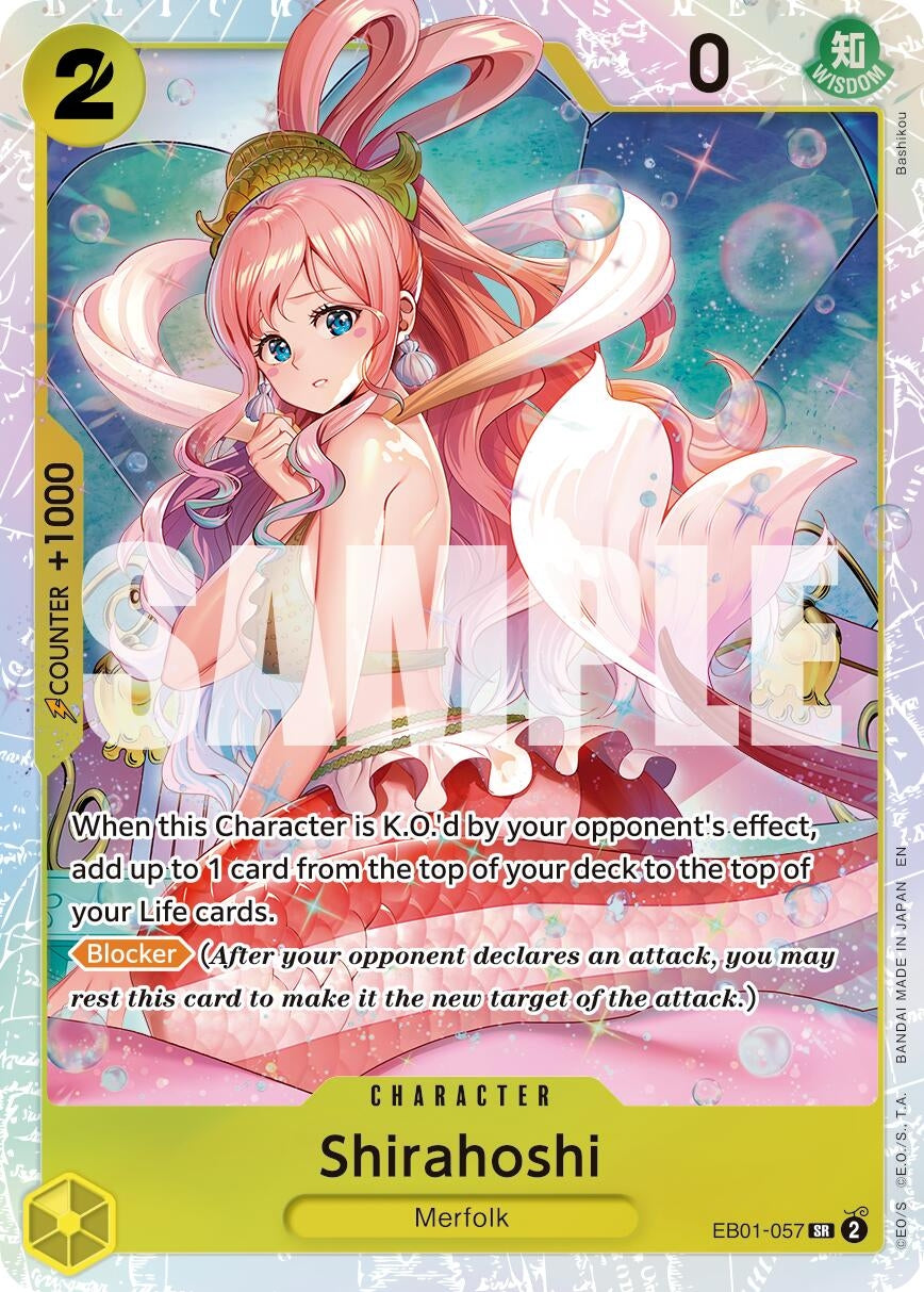Shirahoshi (Reprint) (EB01-057) (Premium Booster -The Best- Vol. 2)