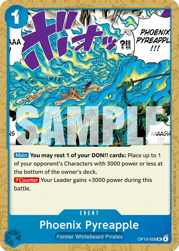 Image for Phoenix Pyreapple (Carrying On His Will) - One Piece Card Game