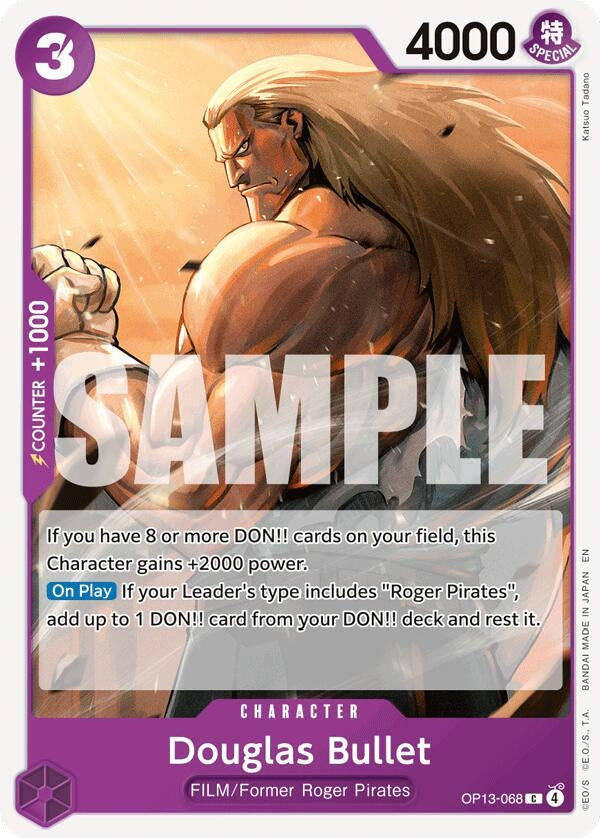 Image for Douglas Bullet (Carrying On His Will) - One Piece Card Game