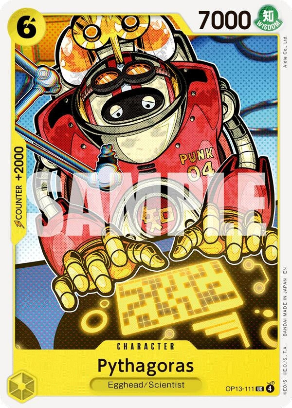 Image for Pythagoras (OP13-111) (Carrying On His Will) - One Piece Card Game