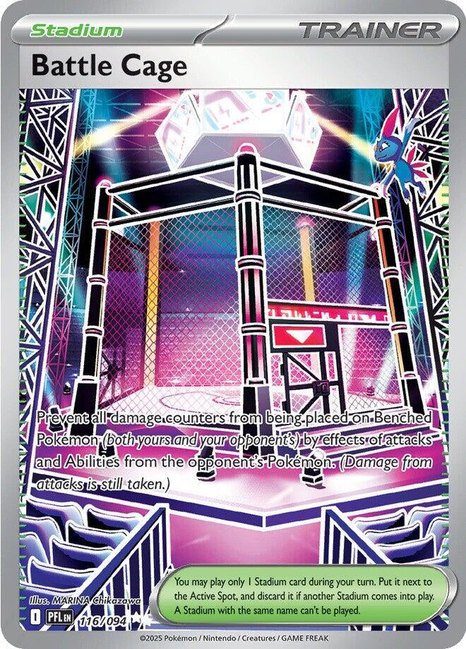 Battle Cage (116/094) (ME02: Phantasmal Flames)