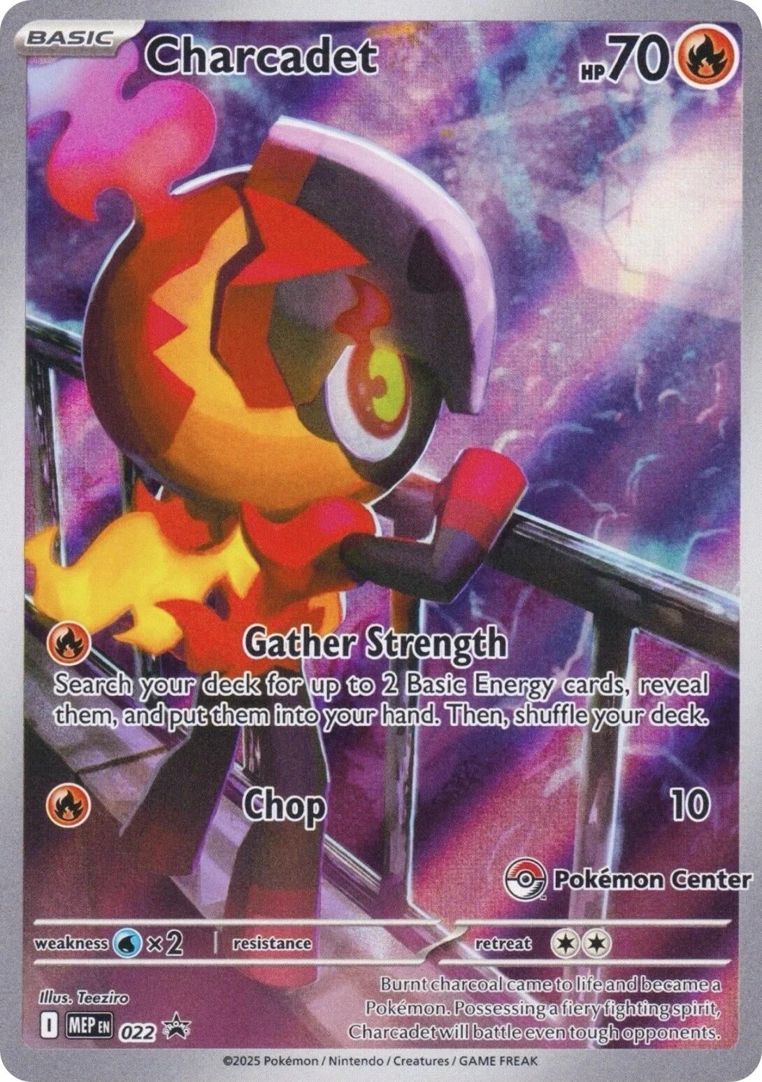 Image for Charcadet - 022 (Pokemon Center Exclusive) (022) (ME: Mega Evolution Promo) - Pokemon
