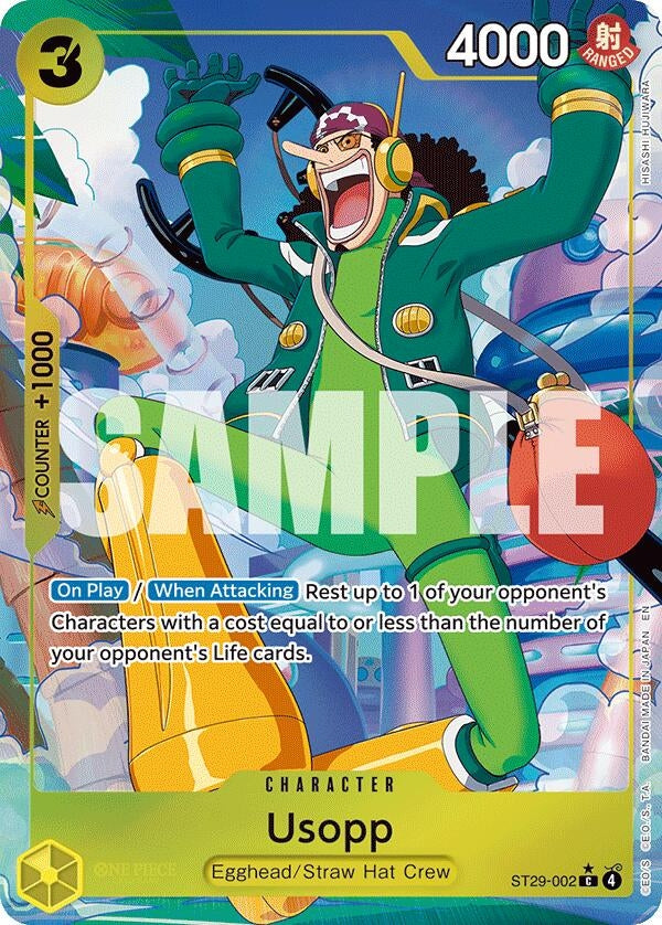 Image for Usopp (Full Art) (ST29-002) - One Piece Card Game