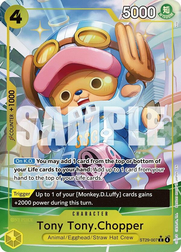 Image for Tony Tony.Chopper (Full Art) (ST29-007) - One Piece Card Game