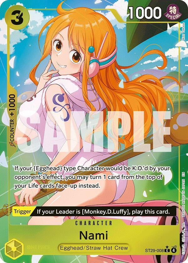 Image for Nami (Full Art) (ST29-008) - One Piece Card Game