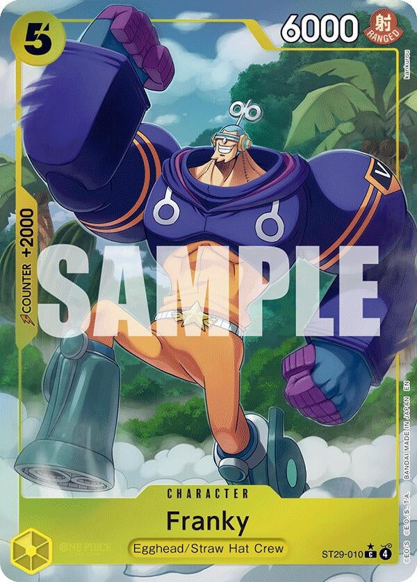 Image for Franky (Full Art) (ST29-010) - One Piece Card Game
