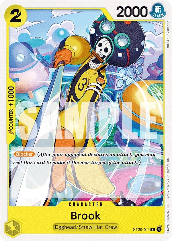 Image for Brook (ST29-011) - One Piece Card Game