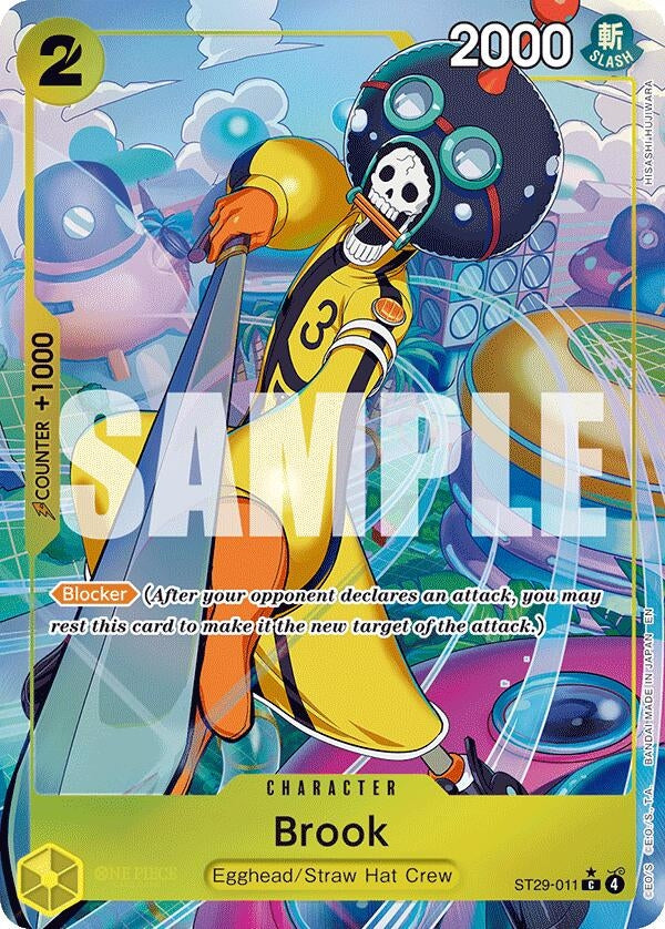 Image for Brook (Full Art) (ST29-011) - One Piece Card Game