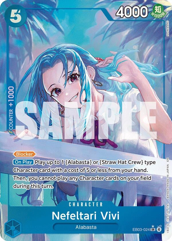 Nefeltari Vivi (024) (Alternate Art) (EB03-024) (Extra Booster: One Piece Heroines Edition)