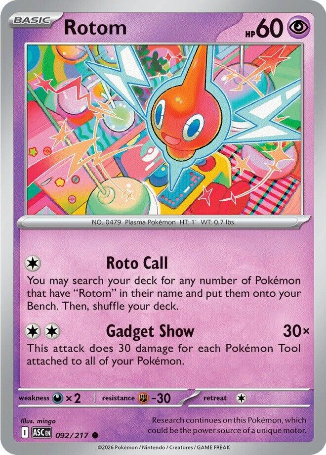 Image for Rotom (092/217) (ME: Ascended Heroes) - Pokemon