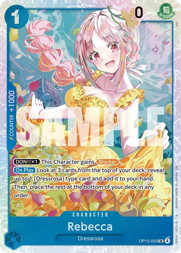 Image for Rebecca (OP15-053) (OP15-053) (Adventure on Kami's Island) - One Piece Card Game