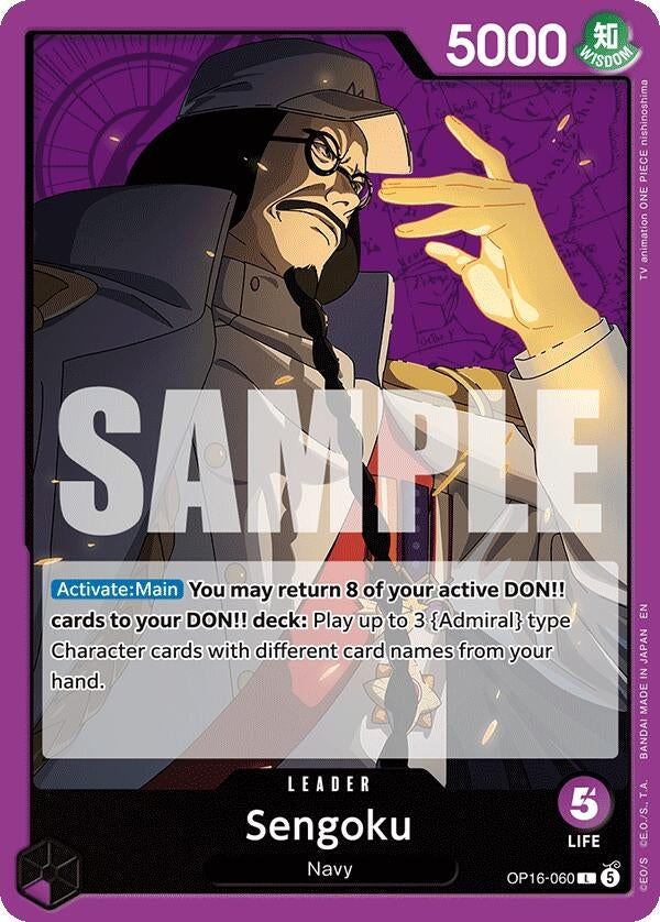 Image for Sengoku (060) (OP16-060) (The Time of Battle) - One Piece Card Game
