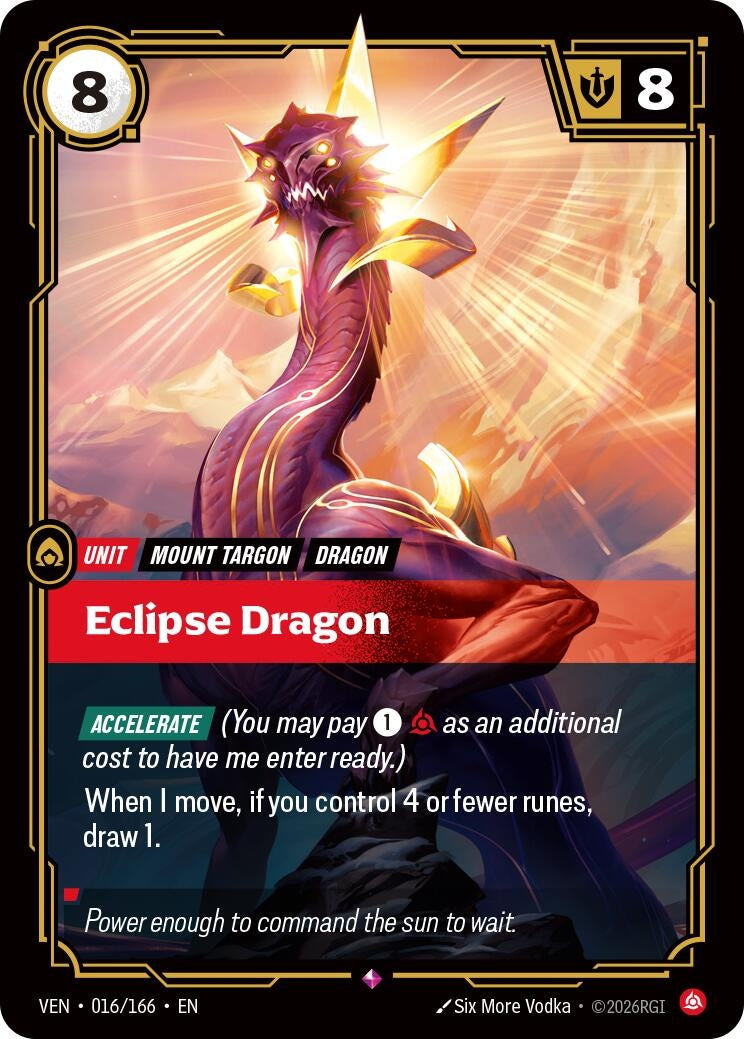 Eclipse Dragon (016/166) (Vendetta) (VEN)