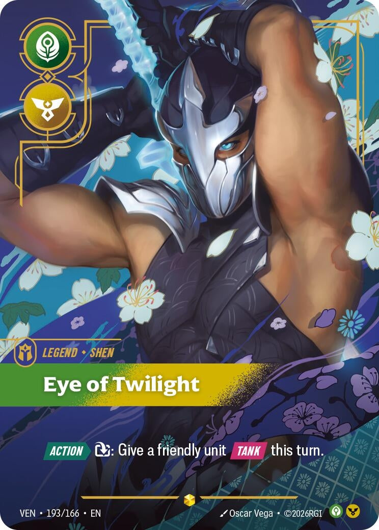 Shen - Eye of Twilight (Overnumbered) (193/166) (Vendetta) (VEN)