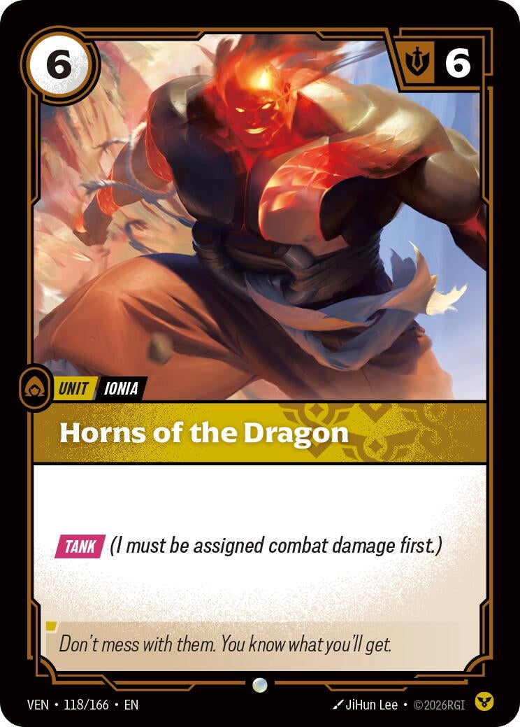 Horns of the Dragon (118/166) (Vendetta) (VEN)