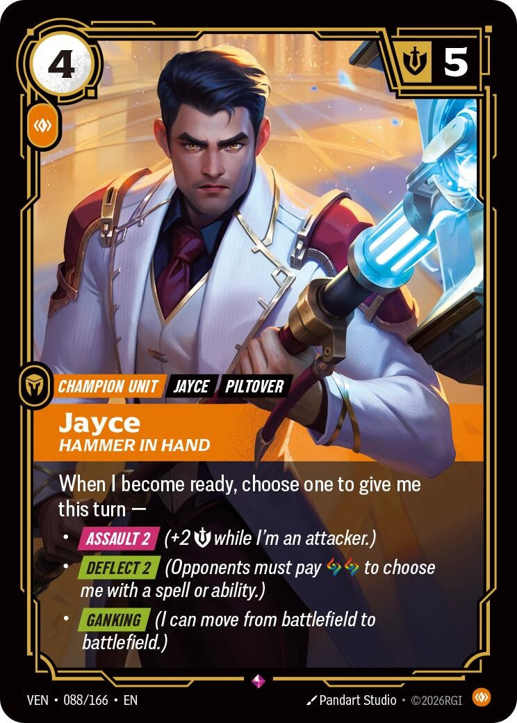 Jayce - Hammer in Hand (088/166) (Vendetta) (VEN)
