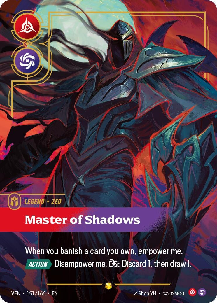 Zed - Master of Shadows (Overnumbered) (191/166) (Vendetta) (VEN)
