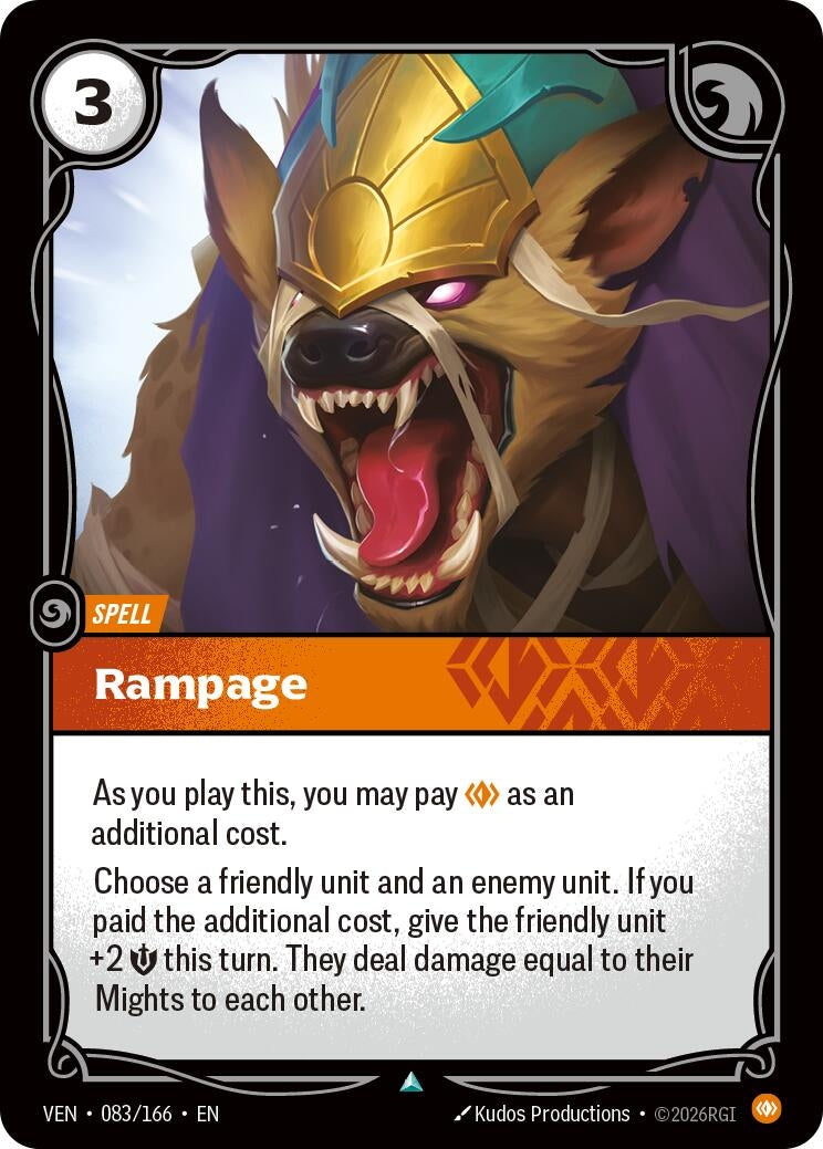 Rampage (083/166) (Vendetta) (VEN)