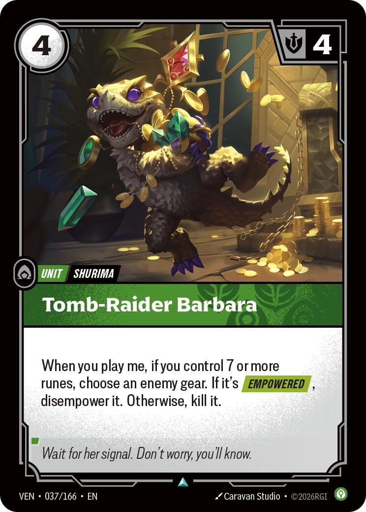 Tomb-Raider Barbara (037/166) (Vendetta) (VEN)