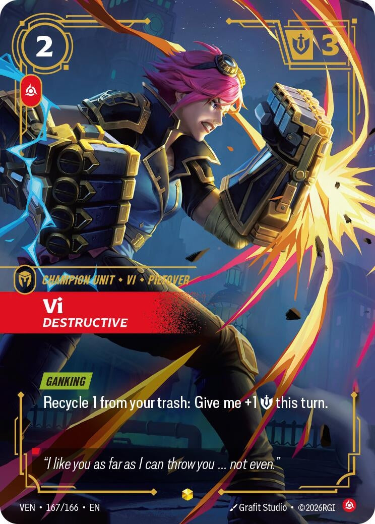 Vi - Destructive (Overnumbered) (167/166) (Vendetta) (VEN)