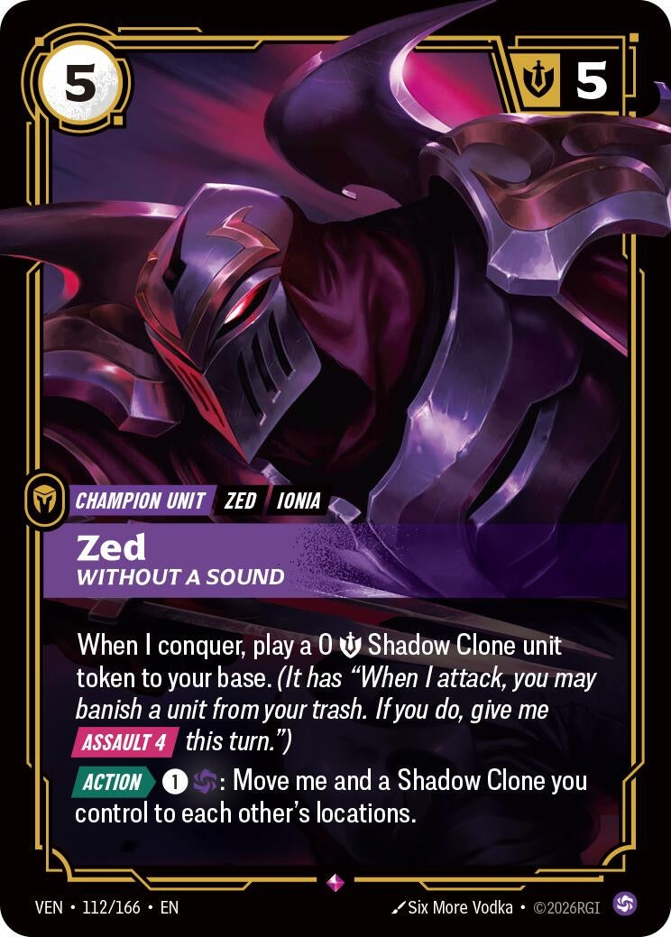 Zed - Without a Sound (112/166) (Vendetta) (VEN)