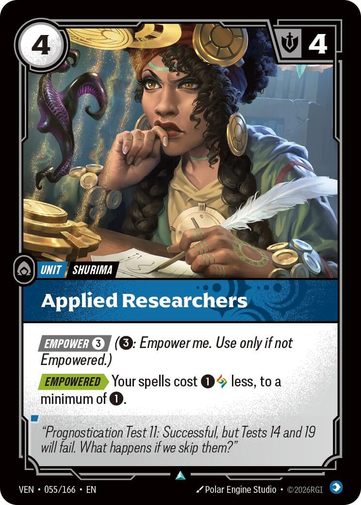 Applied Researchers (055/166) (Vendetta) (VEN)