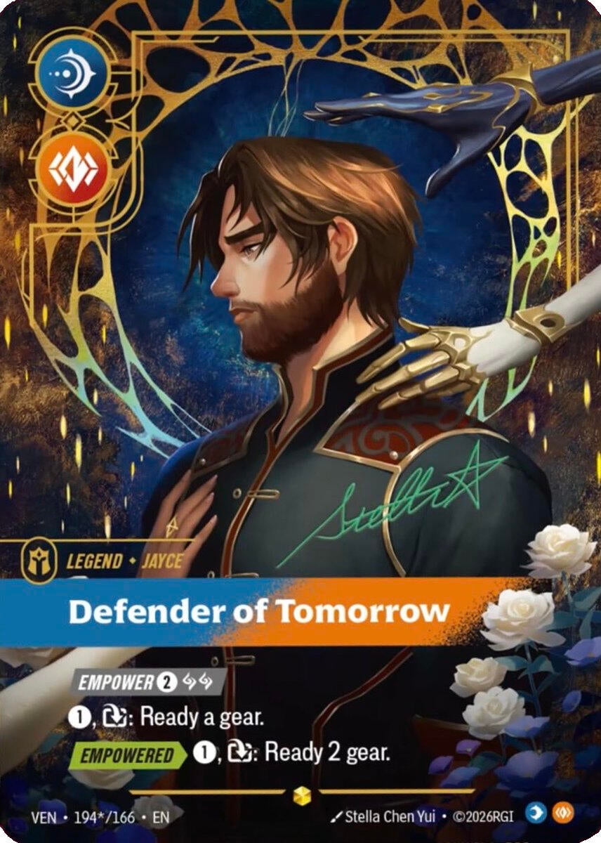 Jayce - Defender of Tomorrow (Signature) (194*/166) (Vendetta) (VEN)