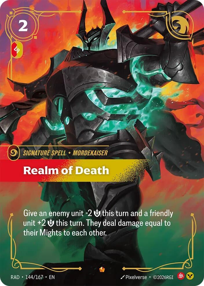Image for Realm of Death (144/167) (Radiance) (RAD) - Riftbound: League of Legends Trading Card Game