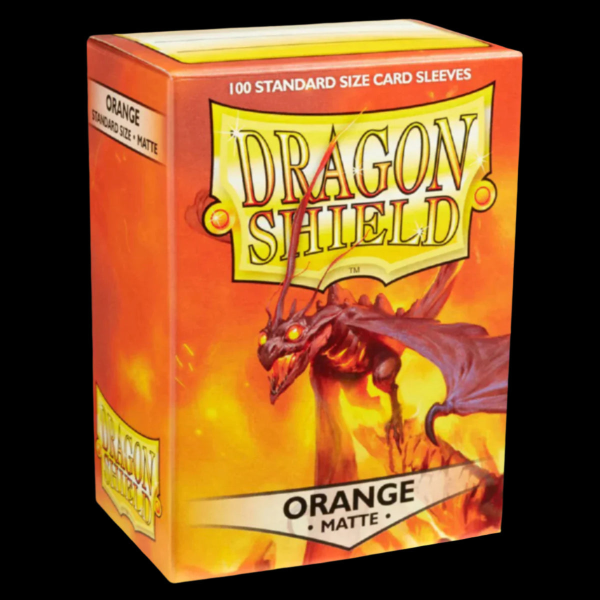 Dragon Shield Box 100 Sleeves - Orange Matte