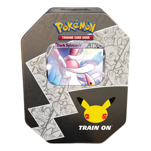 Celebrations: 25th Anniversary - International Tin (Dark Sylveon V)