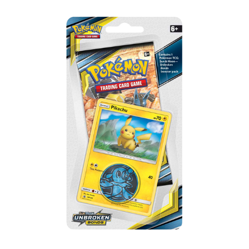 Sun & Moon: Unbroken Bonds - Single Pack Blister (Pikachu)